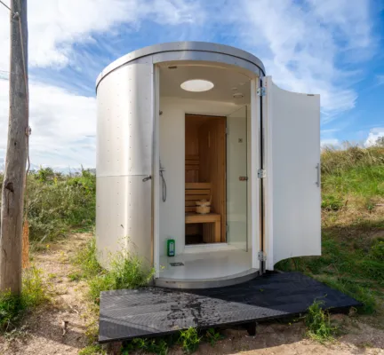 Airstream sauna