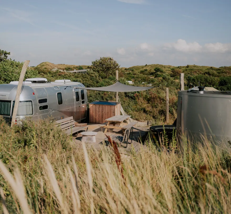 Airstream zonder mensen