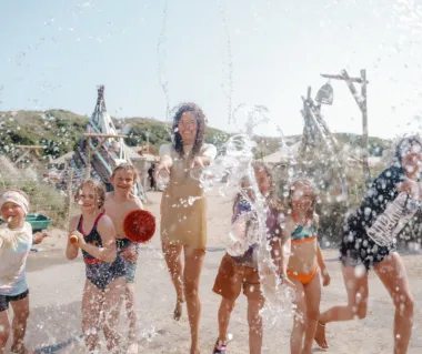 Activiteiten met kinderen op Beachcamp